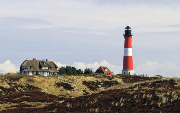 Leuchtturm in Hörnum auf Sylt